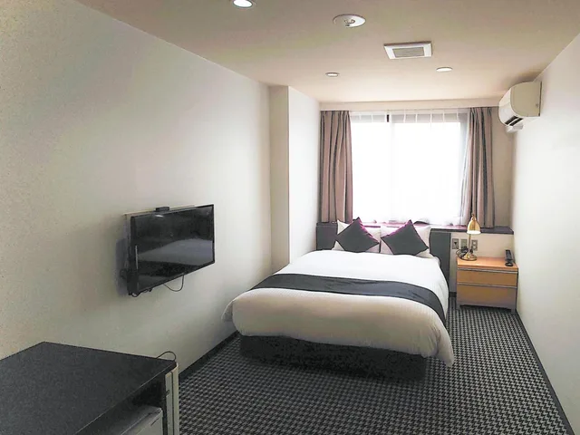 غرفة قياسية بسرير مزدوج للمدخنين، Hotel Kazusa 1/1