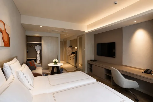 Swiss Advantage, Studio, Twin Beds, Swissotel Living Jakarta Mega Kuningan 3/7