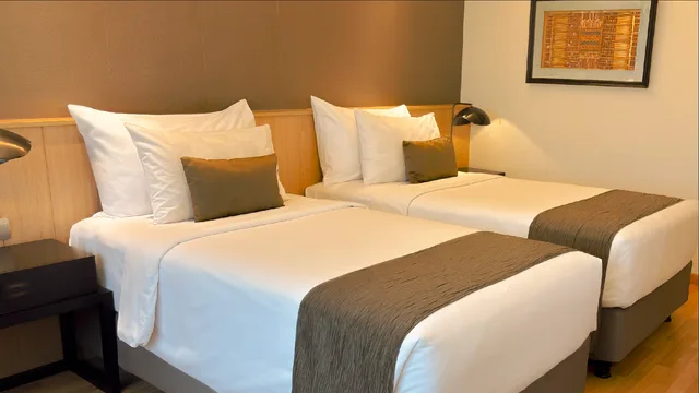 Semi Room, Studio, 2 Semi Double Beds, Golf Course View، Delonix Hotel Karawang 3/3