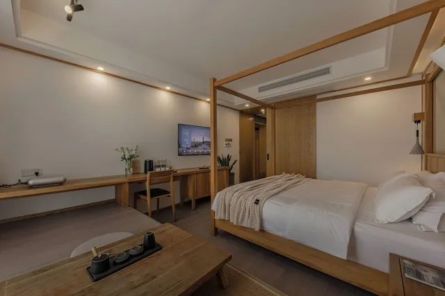 غرفة إليت ثلاثية بسرير كوين بمطبخ صغير، Yueshang Yunshe Boutique Hotel 1/5