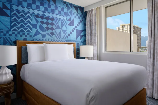 غرفة بغرفتي نوم، Outrigger Waikiki Paradise 1/2