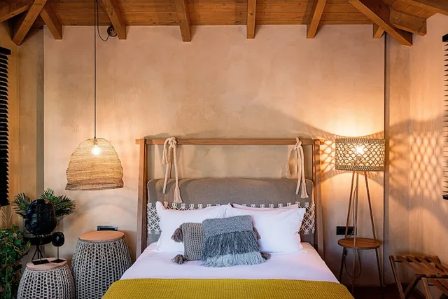 جناح بريميوم بسرير مزدوج بغرفة نوم واحدة، Anthemion Suites And Villas 1/2