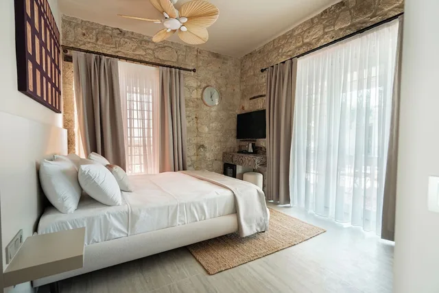 غرفة ديلوكس بسرير كوين بإطلالة على المسبح، Cocopalm Boutique Hotel Alacati 5/10