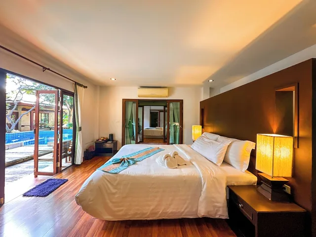 Family Suite, 2 King Beds, Pool View, Chaan Mai Hom 3/4