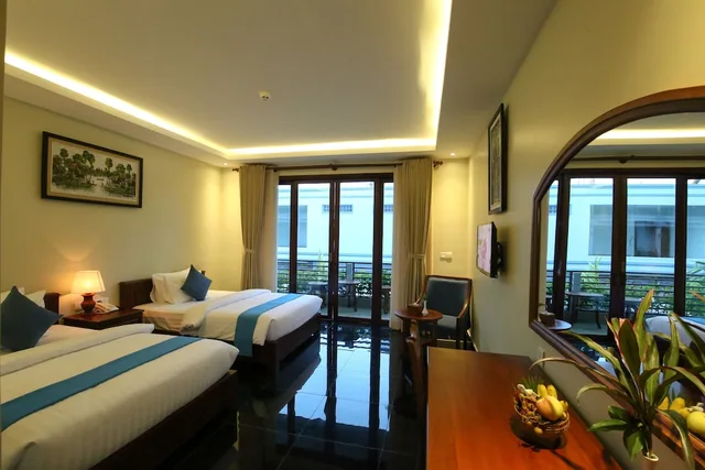 غرفة ديلوكس بسريرين مزدوجين، Chheng Residence 3/5