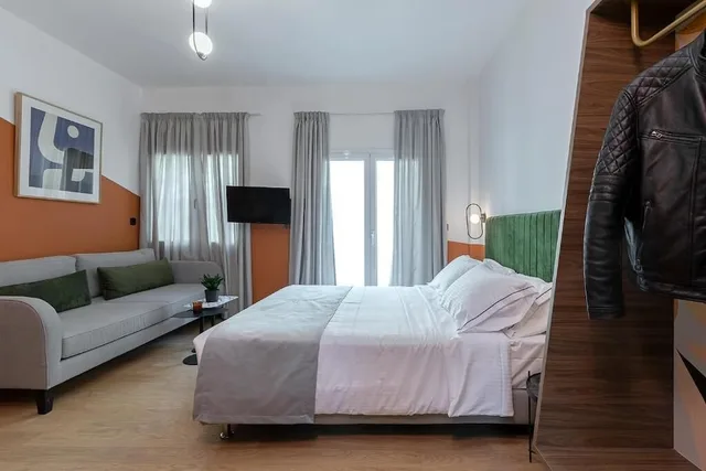 Studio, King Bed, Queen Bed, Sofa, Acro Urban Suites Athens 2/5