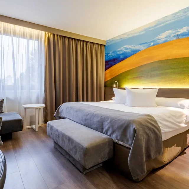 غرفة ديلوكس بسرير كينج، Expo Hotel Prague 1/5