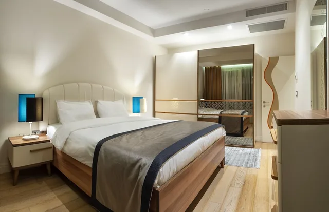 شقة ديلوكس بسرير مزدوج مع أريكة، Armoni Residence 8/10