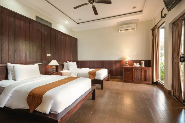 غرفة ديلوكس بسرير مزدوج أو سريرين منفصلين بإطلالة على الحديقة، Inata Bisma Resort Spa Ubud 2/4