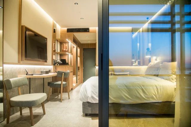 غرفة كلاسيكية بسرير مزدوج بإطلالة على الحديقة بمسبح خاص، King Minos Retreat Resort and Spa 4/7