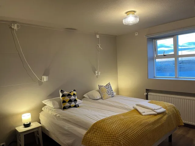 غرفة بسرير مزدوج، Guesthouse Hvammur 8/10