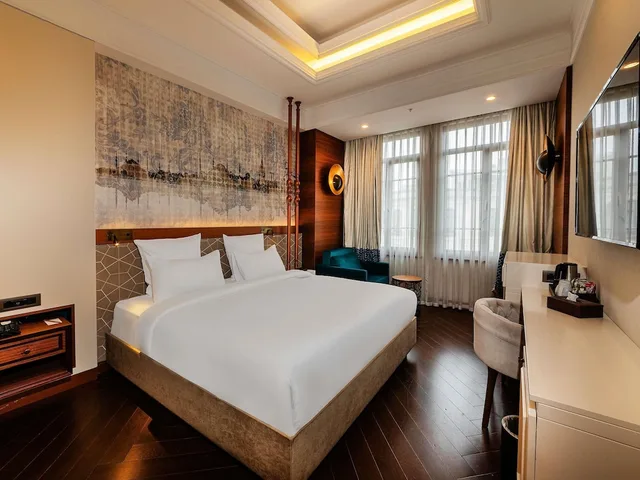 غرفة ديلوكس بسرير مزدوج مع أريكة، Mercure Istanbul Sirkeci 9/10