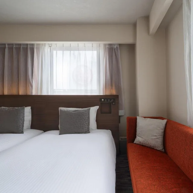غرفة بسريرين منفصلين، Hotel VISTA Matsuyama 7/10