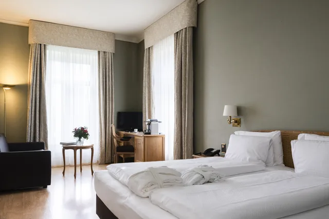 First Class, Double Bed، Grand Hotel Beau Rivage 1/1