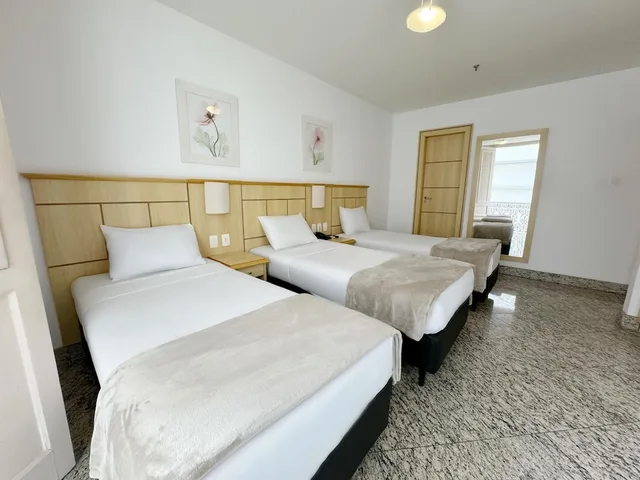 غرفة قياسية ثلاثية بثلاثة أسرّة، Hotel Monte Alegre 1/5