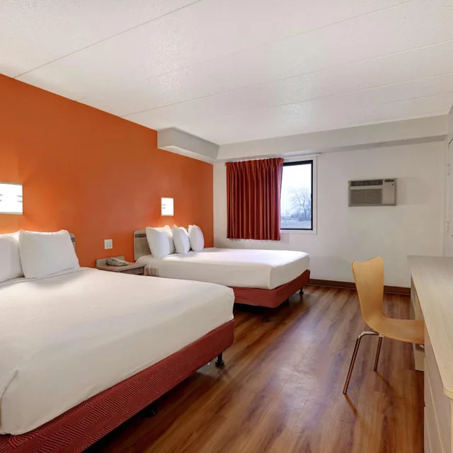 غرفة بسرير مزدوج لذوي الإعاقة، Motel6 Lakeville, MN - South - Lakeville 2/10