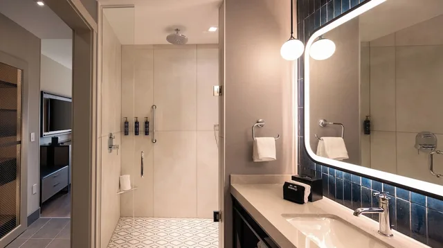 Standard, King Bed, Balcony, Hotel Avail Rogers, Tapestry Collection by Hilton 5/5