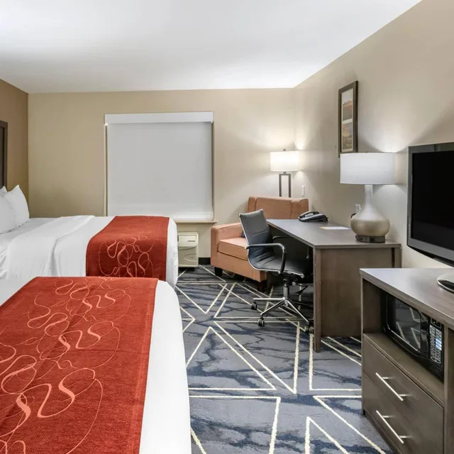 غرفة سوبيريور بسريرين كينج، Comfort Inn & Suites Lubbock West 3/3