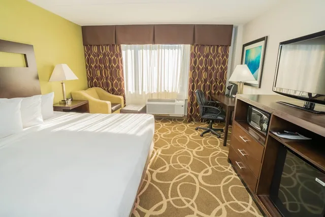 غرفة بسرير كينج لذوي الإعاقة، Elimwood Hotel, A Ramada by Wyndham 1/8