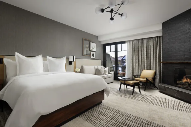 غرفة ديلوكس بسرير كينج، Four Seasons Resort and Residences Vail 3/3