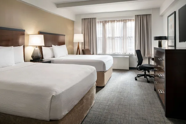 استوديو بسريرين كوين، Residence Inn by Marriott New York Manhattan/ Midtown Eastside 1/5