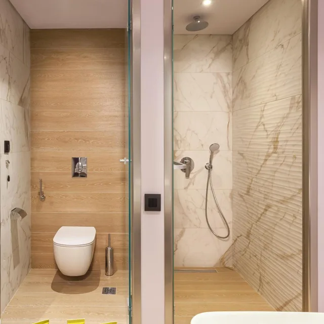 غرفة بسرير مزدوج أو سريرين منفصلين مع أريكة، Oscar Hotel and Apartments 5/6