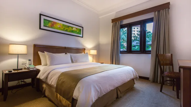 غرفة بسرير كوين وسريرين منفصلين بغرفتي نوم، HOLIDAY INN RESORT BATAM 8/10