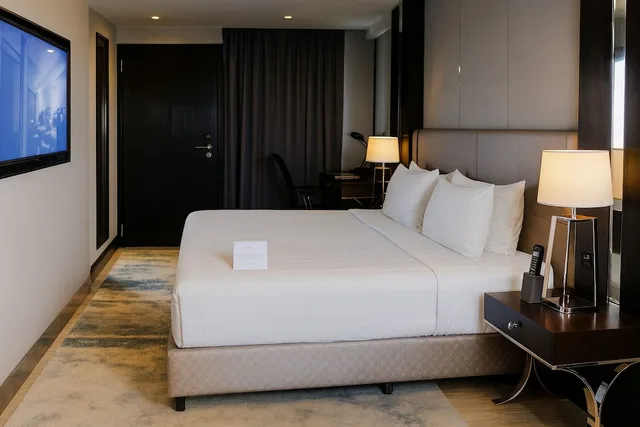 غرفة قياسية بسرير كوين، Le Charmé Suites 2/5