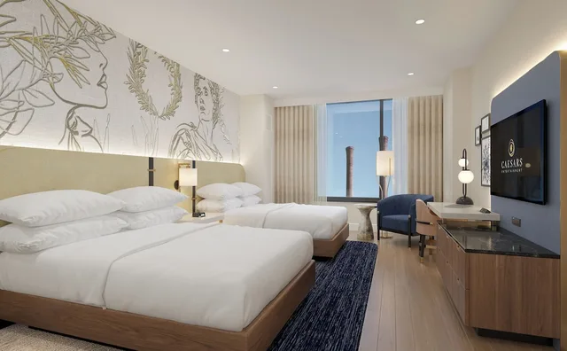 غرفة فاخرة بسريرين كوين بإطلالة على الجبل، Caesars Virginia - A Caesars Rewards Destination 1/5