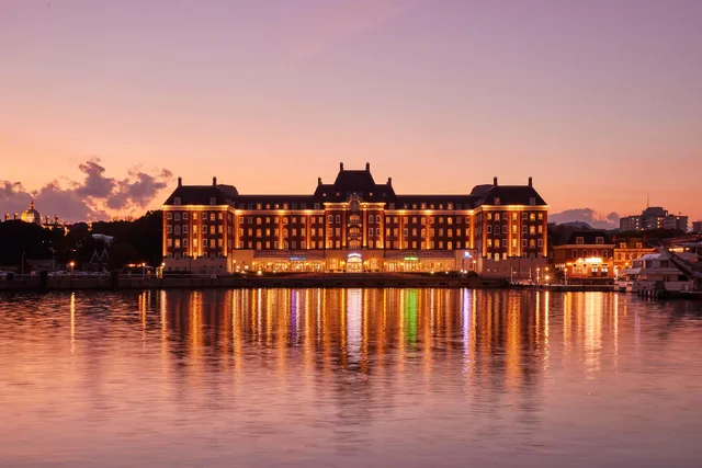 غرفة بسريرين منفصلين بإطلالة على المدينة، Hotel Den Haag 1/1