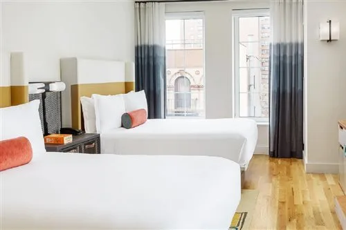 غرفة ديلوكس بسرير مزدوج، Hotel Indigo Lower East Side New York 1/2