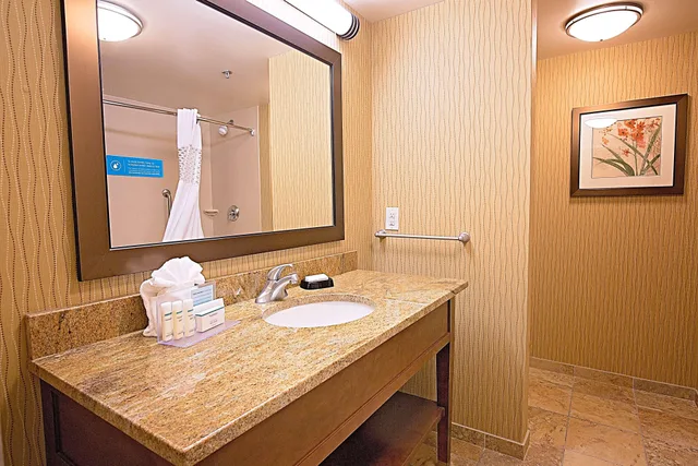 استوديو بسرير كينج مع أريكة لذوي الإعاقة، Hampton Inn Suites Jacksonville 3/5