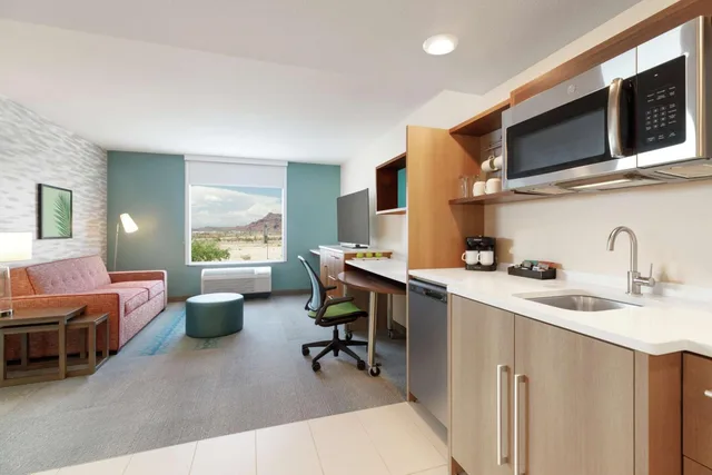 جناح بسرير كينج بغرفة نوم واحدة مع أريكة، Home2 Suites by Hilton Mesa Longbow AZ 3/3