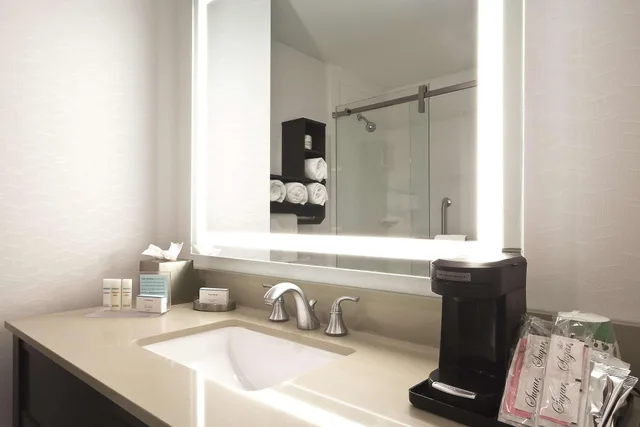 غرفة بسرير مزدوج، Hampton Inn And Suites Columbus/University Area 3/4