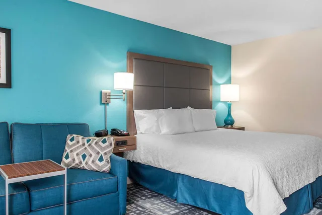 غرفة بسرير كينج مع أريكة، Hampton Inn Douglas 2/3