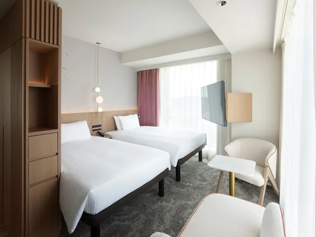 Renovated, Superior, Twin Beds, Corner، Mitsui Garden Hotel Sendai 7/10
