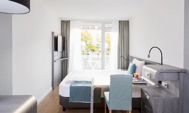 شقة بزنس بمطبخ صغير، Living Hotel Nurnberg 2/2