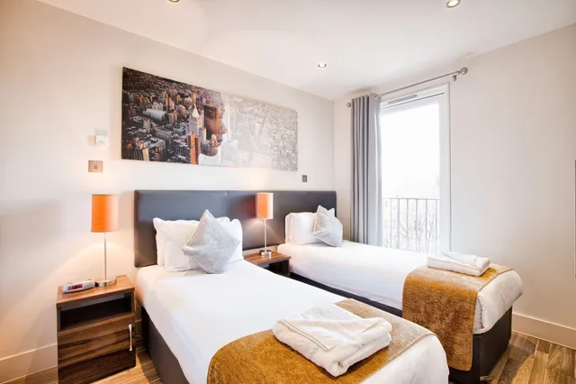 2 Bedrooms, Open Plan, Apartment, Twin Beds, Sofa, Staycity Aparthotels West End 8/10