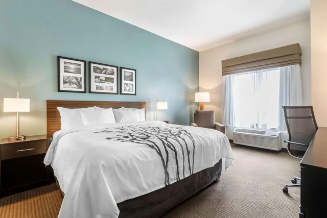 غرفة بسرير مزدوج، Sleep Inn & Suites West Des Moines near Jordan Creek 1/2
