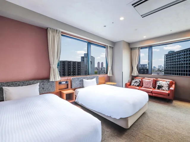 غرفة ديلوكس بسريرين منفصلين، Hotel Sui Akasaka by Abest 3/10