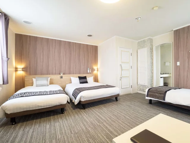غرفة قياسية ثلاثية، Hotel AreaOne Obihiro 2/6