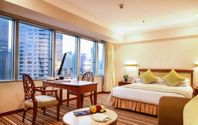 غرفة سوبيريور بسرير مزدوج، Jin Jiang Tower Hotel 1/10