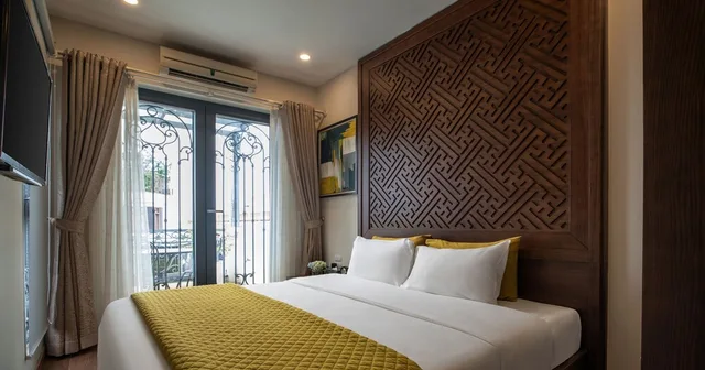 غرفة جونيور بسرير كينج، Hanoi Lakeside Premium Hotel 1/3
