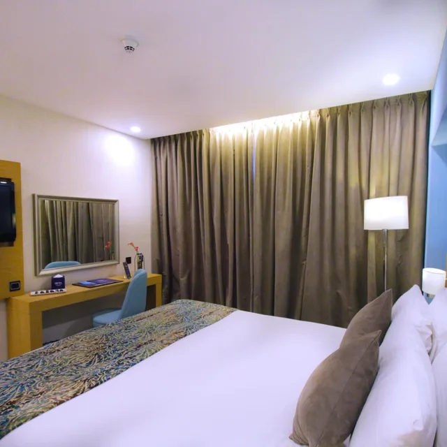 غرفة ديلوكس بسرير مزدوج، MENA Tyche Hotel Amman 8/10