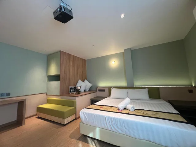جناح استوديو بريميير ديلوكس بحوض استحمام، Swiss Heritage Boutique Hotel Jonker Street Melaka 2/8