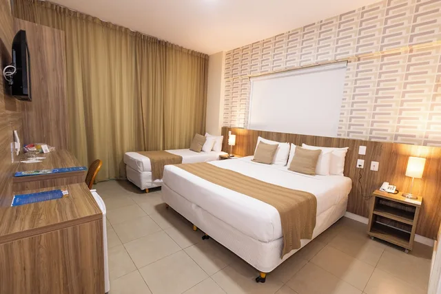 غرفة سوبيريور ثلاثية بثلاثة أسرّة، Mais Hotel Aeroporto Salvador 1/1
