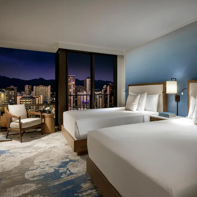 Standard, Double Bed, Waikiki View، Halepuna Waikiki by Halekulani 2/4