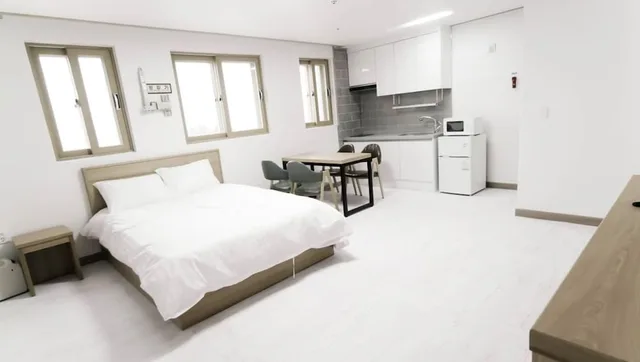 غرفة ديلوكس بسرير مزدوج، Daecheon 323 Condo 1/5