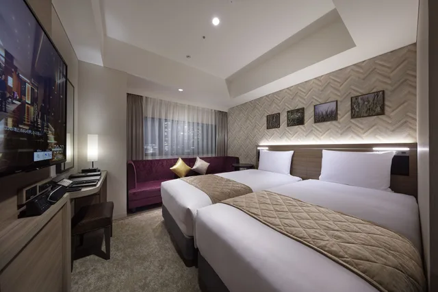 غرفة سوبيريور بسرير كوين، Villa Fontiaine Grando Tokyo Ariake 2/3