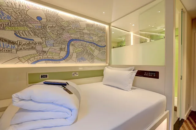 غرفة قياسية بسرير مزدوج، Hub By Premier Inn London Covent Garden 1/9